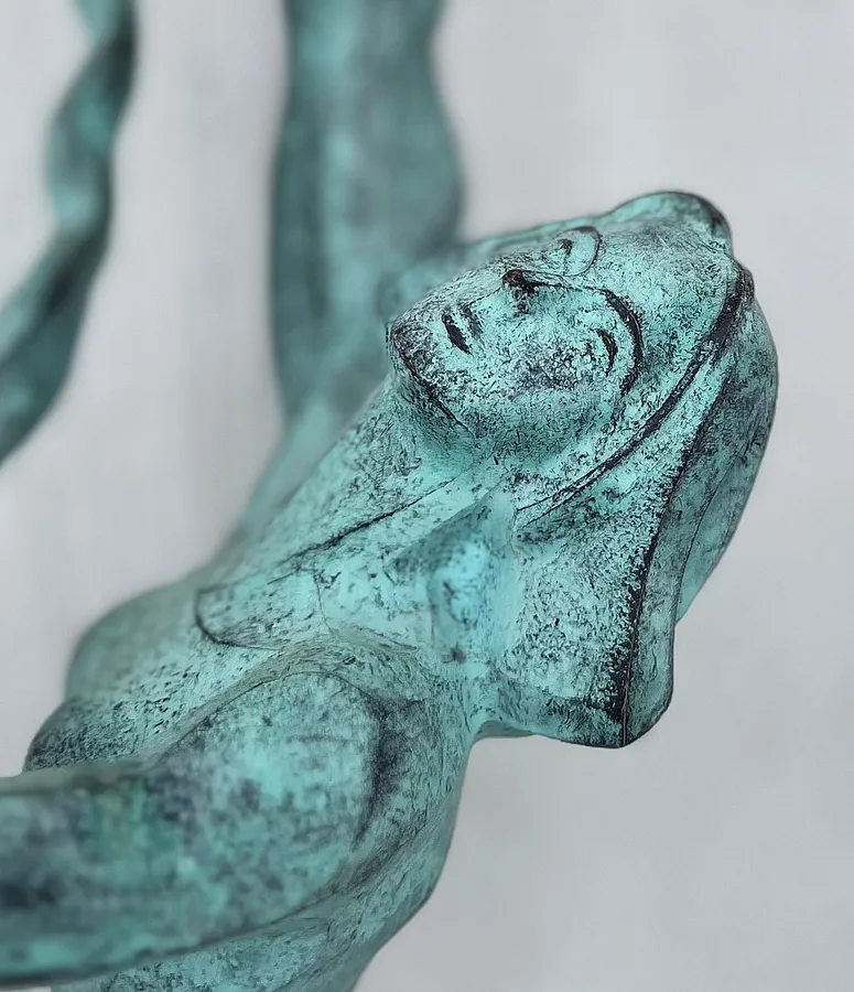 Image of DANCE OF SOLOMEA by Roman Kykta, size: 680/290/200 мм, made of Bronze, granite, Sculpture Exhibition plastic arts medium, from Lviv, priced at $13000