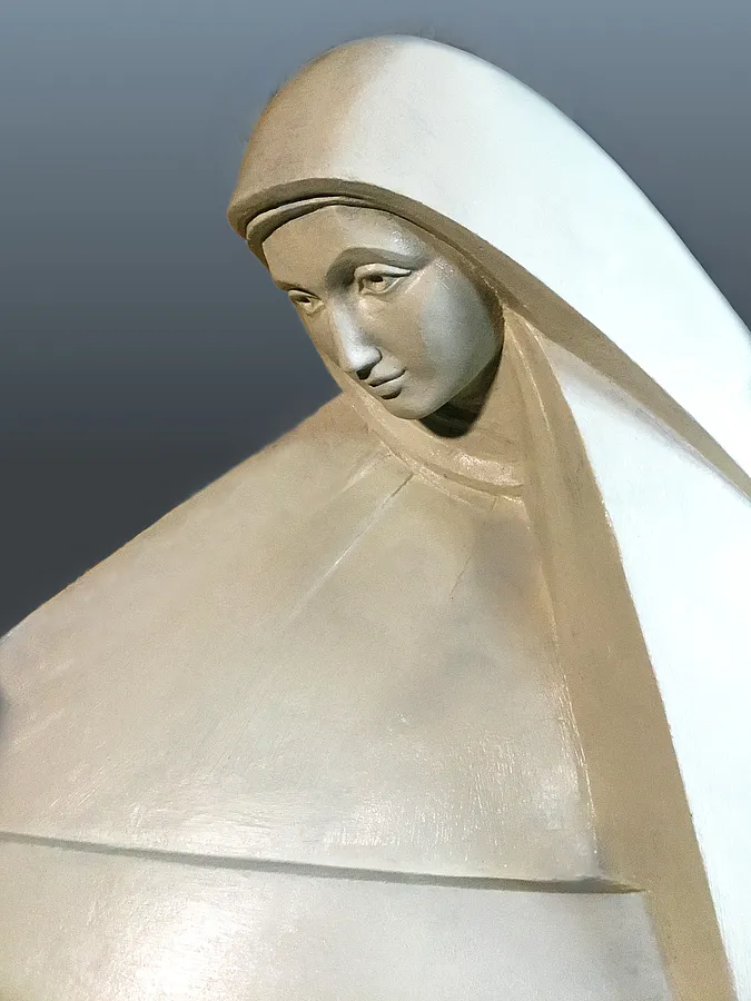 Image of KOBZARSKA POKROVA by Roman Kykta, size: 1200/800/300 мм, made of Concrete stained, Sculpture Exhibition plastic arts medium, from Lviv, priced at $15000 Photo 1 of 3.