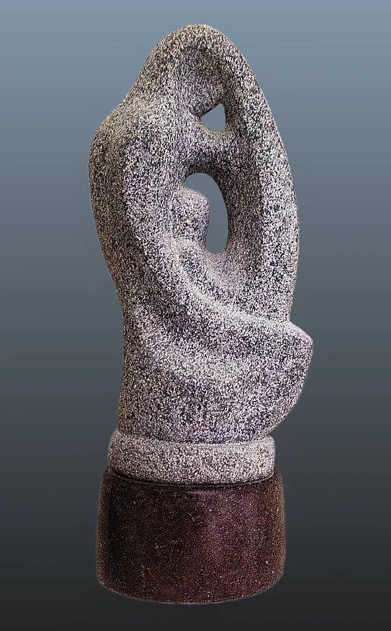 Image of PROTECTION by Roman Kykta, size: 500/250/200 мм, made of Gabbro, andesite, Sculpture Exhibition plastic arts medium, from Lviv Photo 1 of 2.
