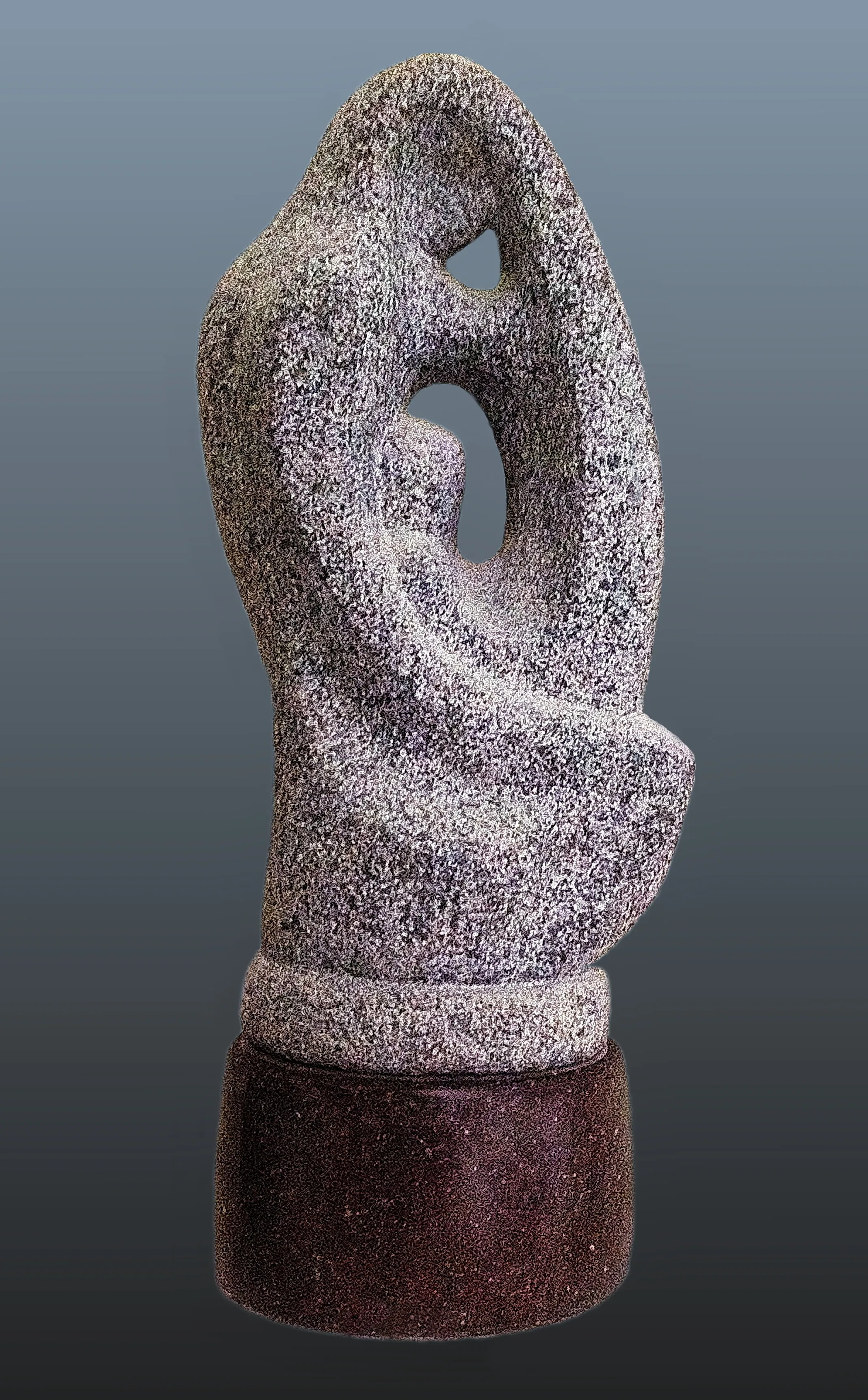 Image of PROTECTION by Roman Kykta, size: 500/250/200 мм, made of Gabbro, andesite, Sculpture Exhibition Plastic Art medium, from Lviv Photo 1 of 2.