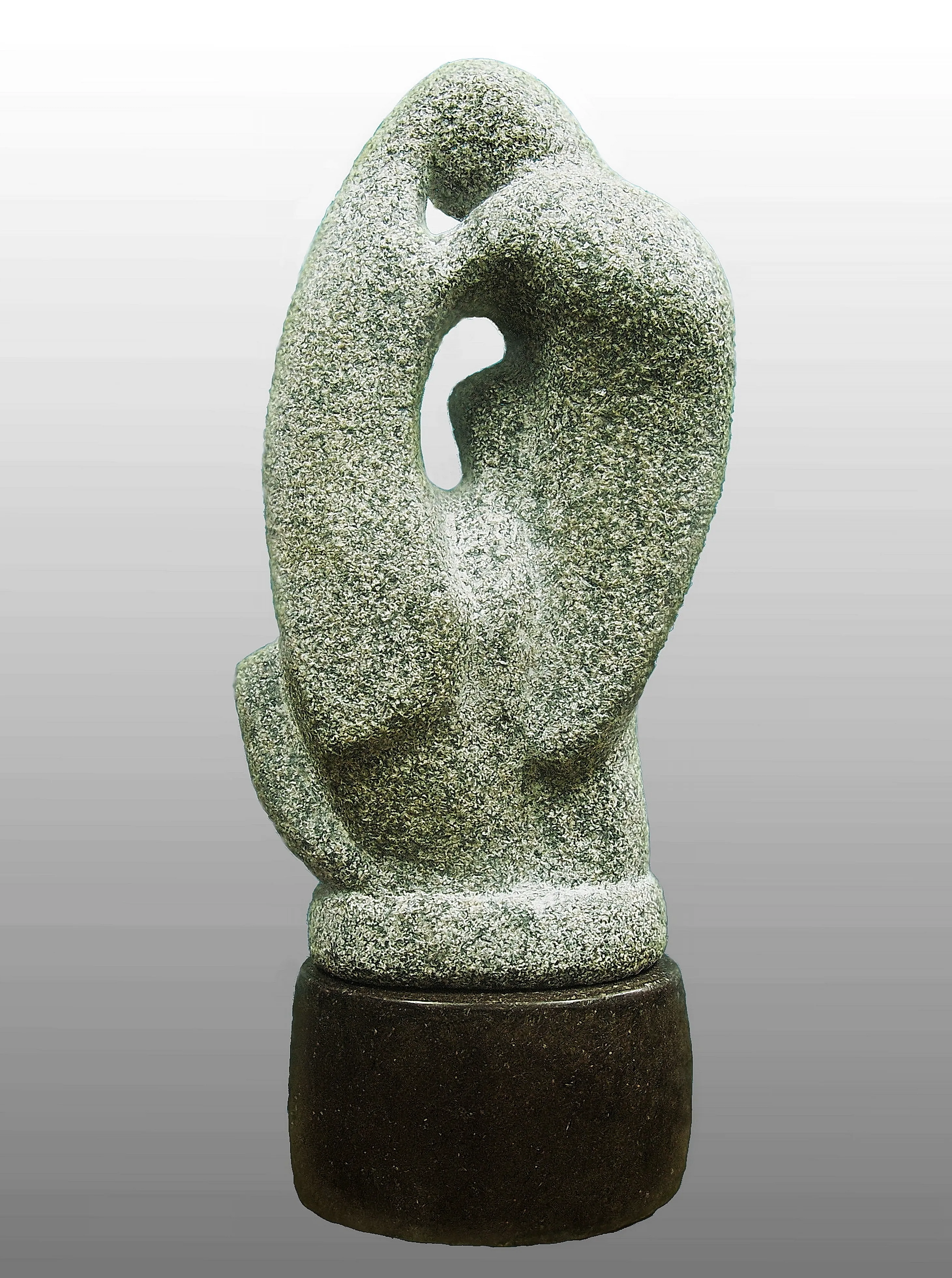 Image of PROTECTION by Roman Kykta, size: 500/250/200 мм, made of Gabbro, andesite, Sculpture Exhibition plastic arts medium, from Lviv Photo 2 of 2.