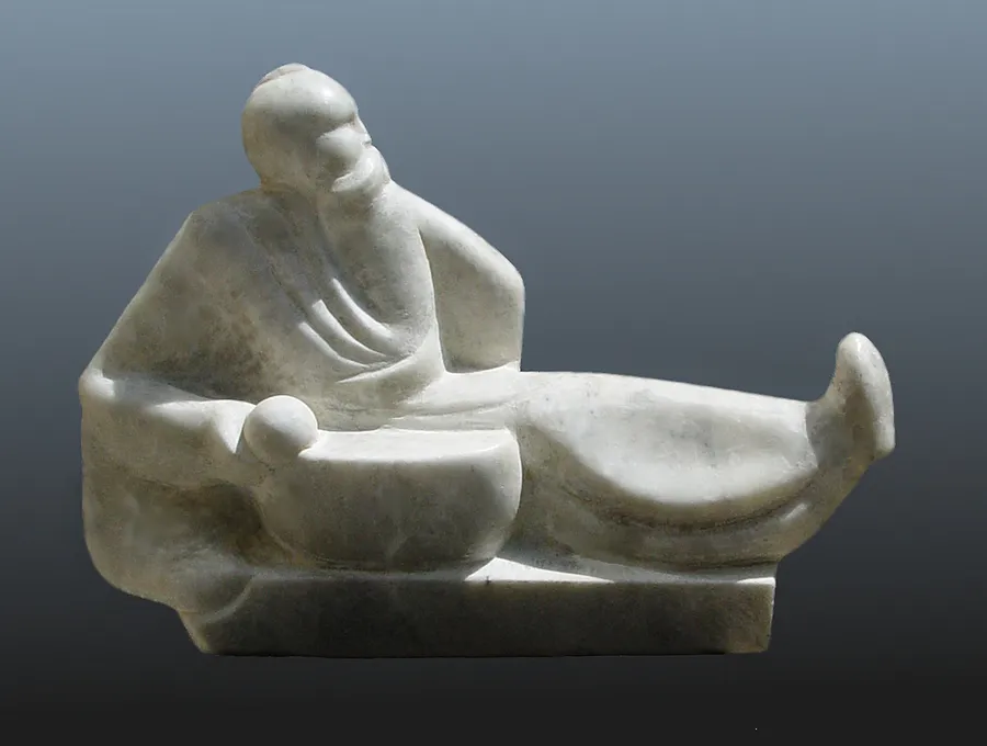 Obraz TANIEC autorstwa Roman Kykta, rozmiar: 350/220/120 мм, wykonany z Marmur, medium Rzeźba Wystawa plastyczna, z Lwów