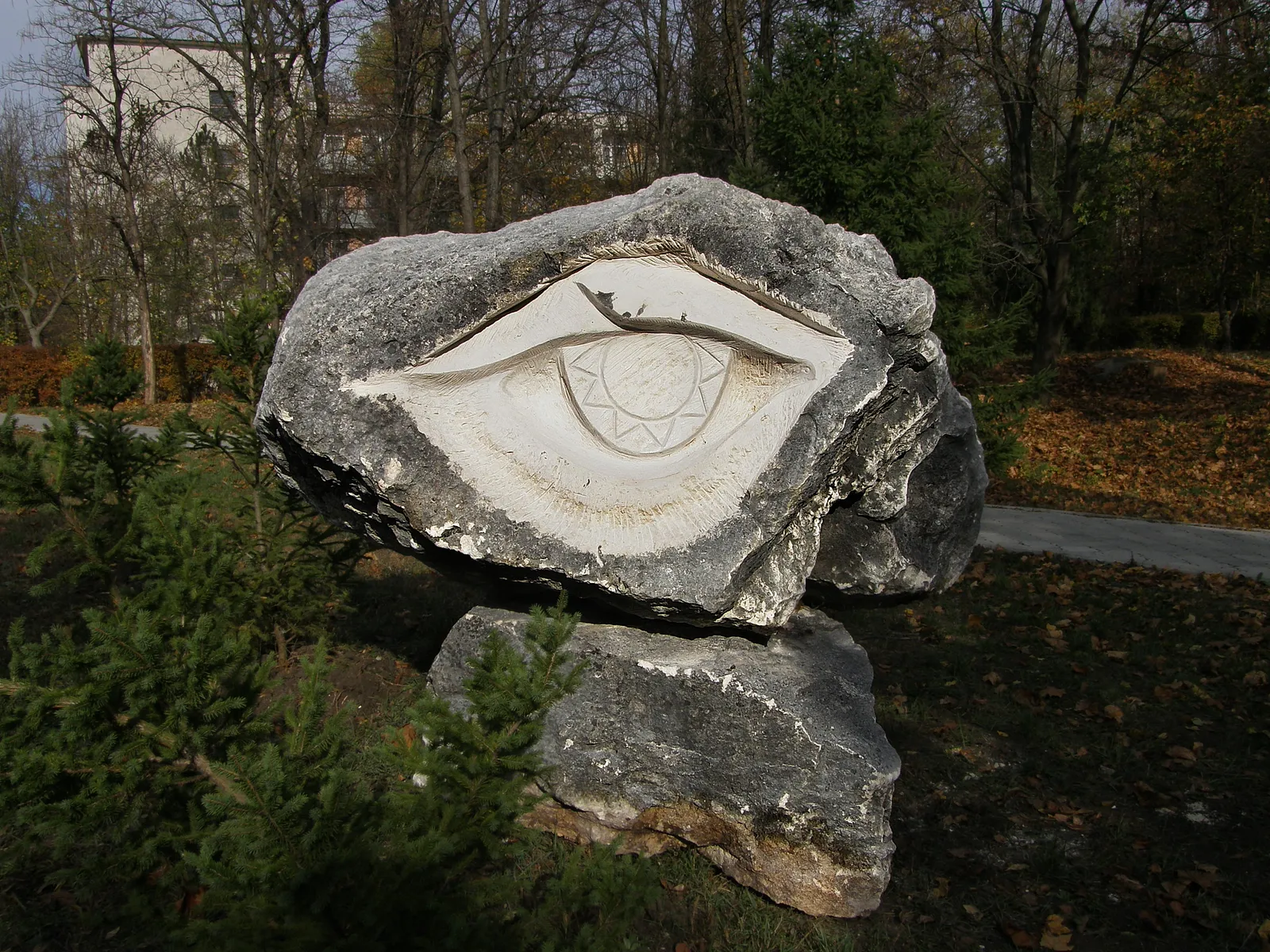 Image of I WIST... by Roman Kykta, size: 1700/1500/1000 мм , made of Limestone, Sculpture Symposiums medium, from City of Kamenka, Transnistria Photo 1 of 3.