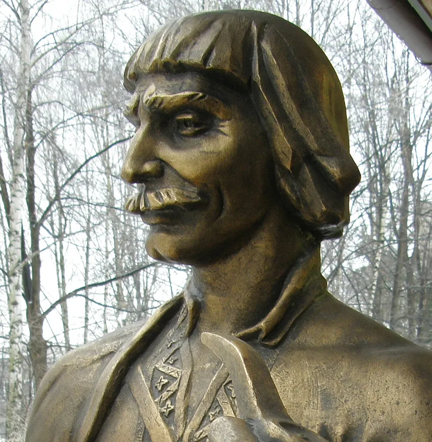 Image of Monument "BOYKO" by Roman Kykta, size: 1500/1000/900 мм, made of Concrete Stained, Sculpture Monuments medium, from Truskavets city, Lviv region, V. Ivasyuk street 13, cafe "13 chairs" Photo 1 of 3.