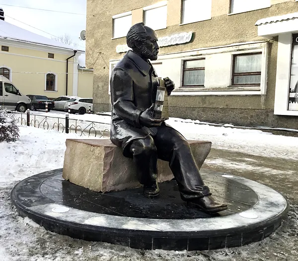 Зображення "Пам'ятник "ЙОГАНУ ЗЕГУ"" від Роман Кикта, розмір: 1600/1500/1000 мм, матеріали: Полістоун тонований, пісковик, габро., медіум: Скульптура Пам'ятники , місто:  м. Борислав, Львівська обл. Фото 4 з 4.