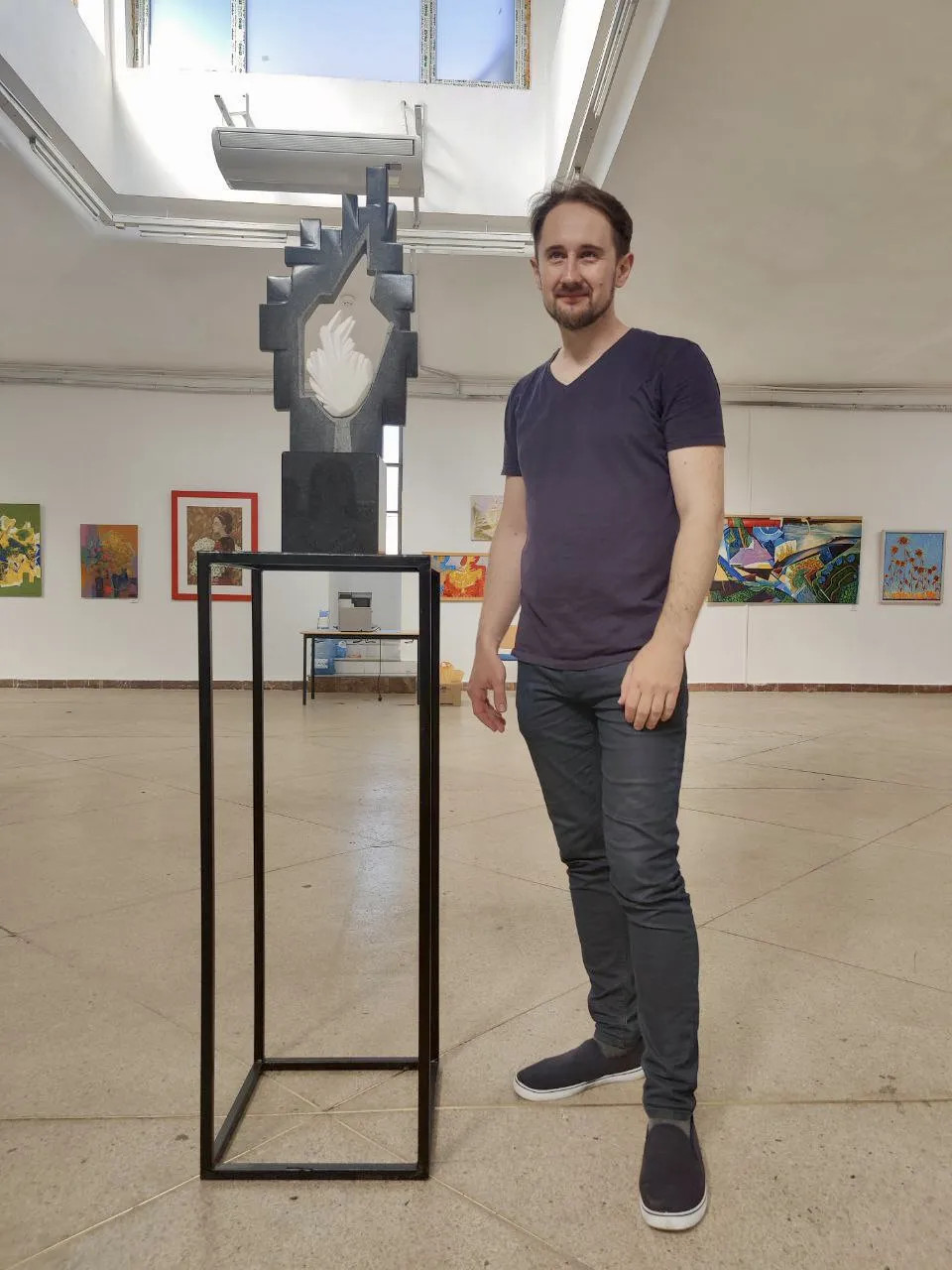 Image of HEART OF MARIUPOL by Roman Kykta, size: 740/300/150 мм, made of Marble, gabbro, Sculpture Exhibition plastic arts medium, from Lviv, priced at $10000 Photo 5 of 5.